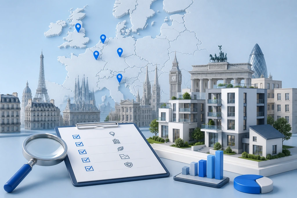 Criterios de valoración de inmuebles residenciales en las capitales europeas
